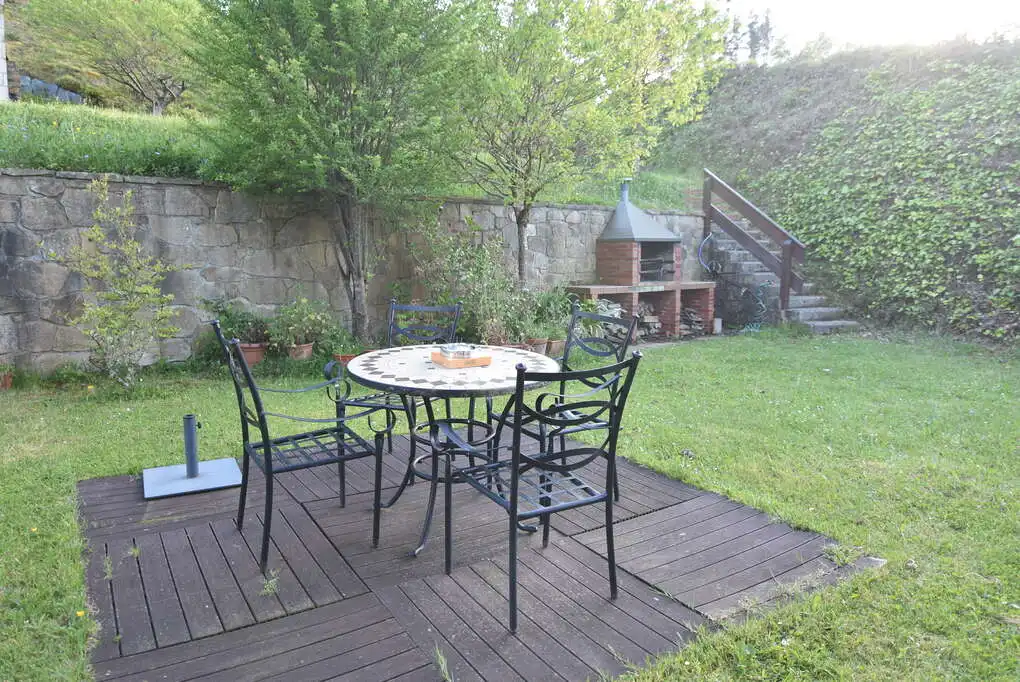 Terrassa de Casa o xalet en venda en Ermua amb Calefacció, Jardí privat i Terrassa