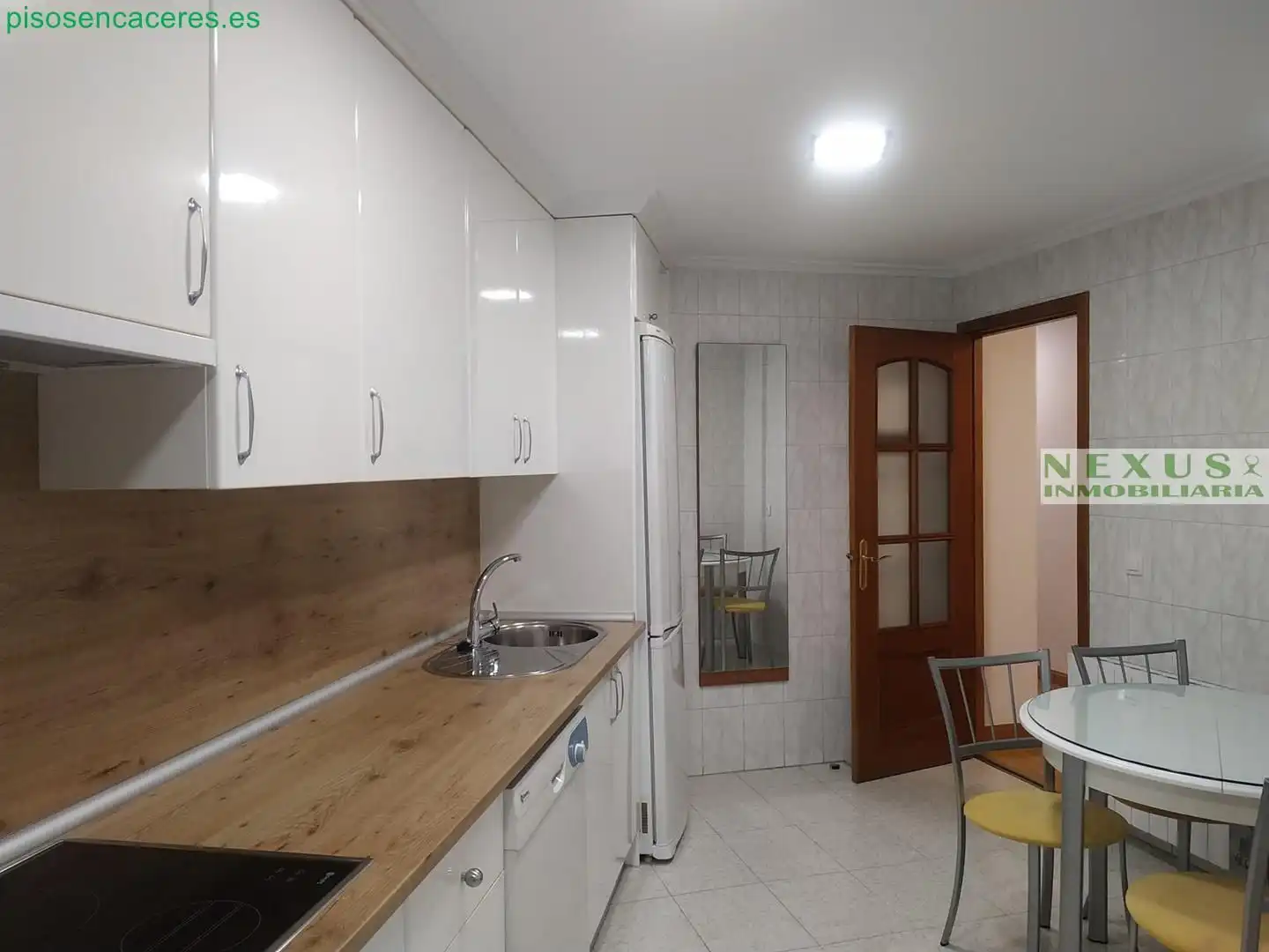 Kitchen of Flat for rent in Cáceres  with Air Conditioner and Heating