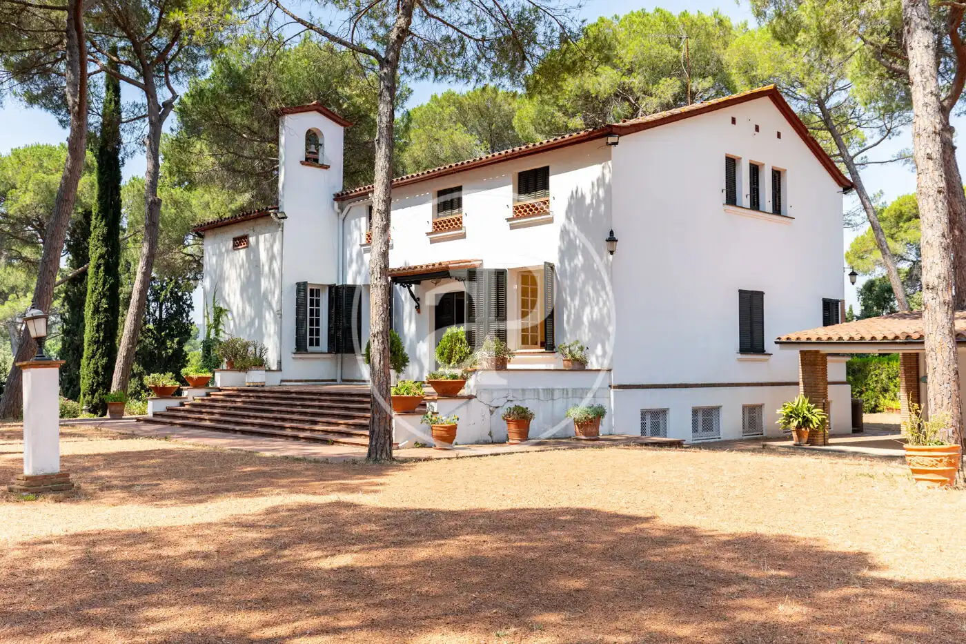 Vista exterior de Casa o chalet en venta en Sant Cugat del Vallès con Calefacción, Jardín privado y Terraza