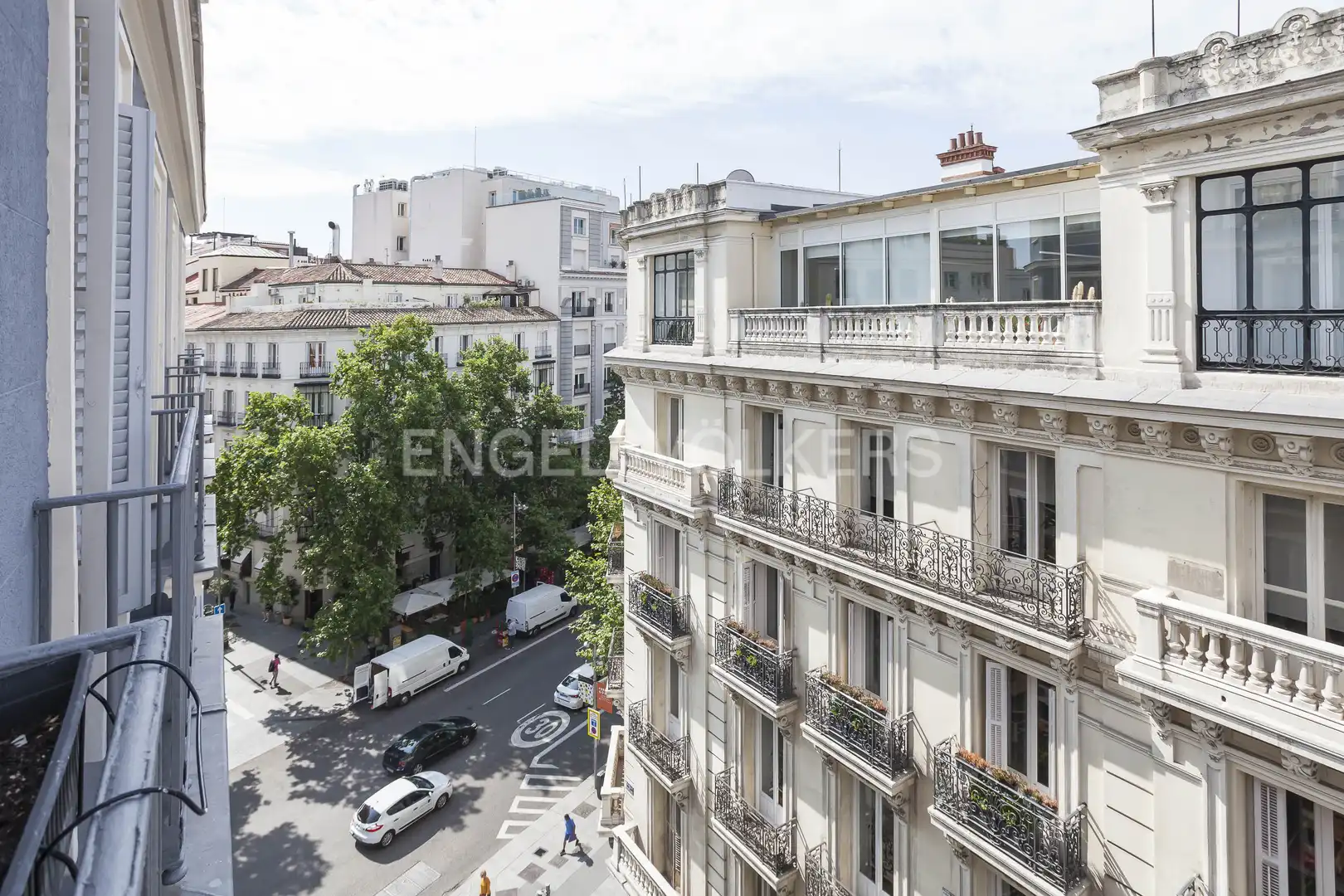 Exterior view of Flat for rent in Madrid  with Air Conditioner, Heating and Parquet flooring