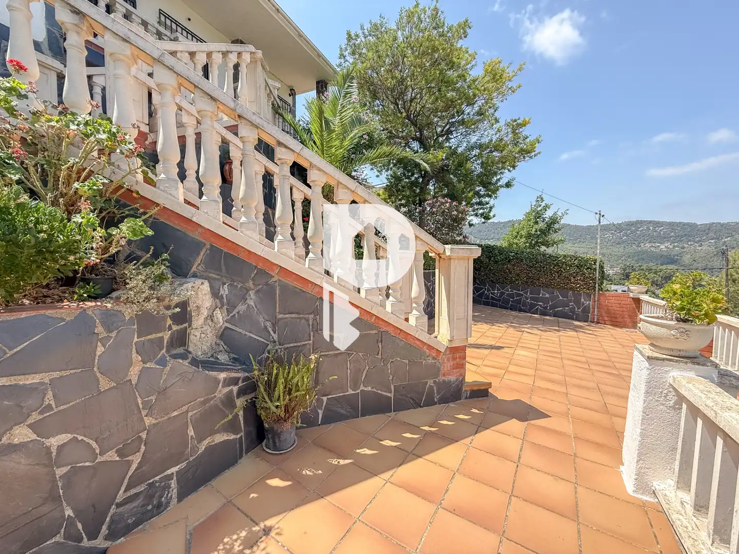 Terraza de Casa o chalet en venta en Vallirana con Calefacción, Jardín privado y Terraza