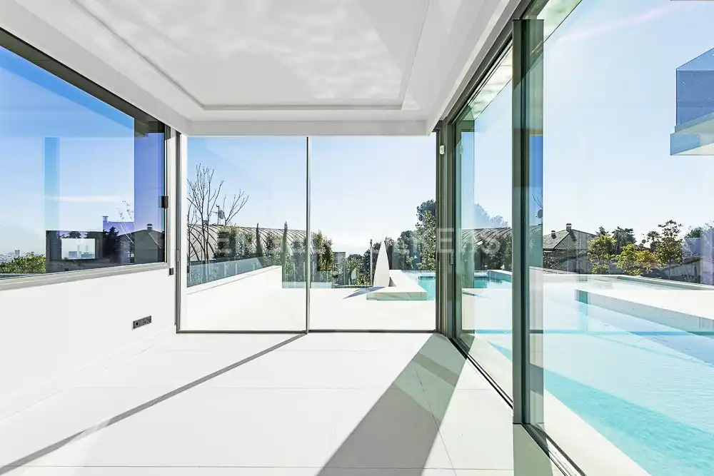 Terraza de Casa o chalet en venta en Barcelona con Aire acondicionado, Calefacción y Jardín privado