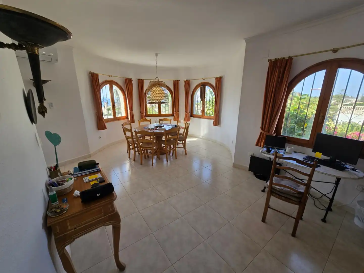 Dining room of Houses for sale in Calpe / Calp