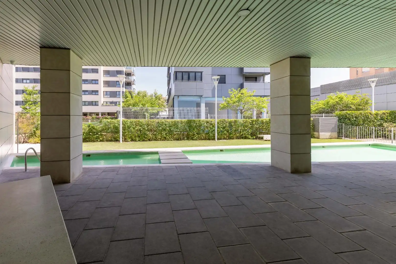 Piscina de Piso en venta en Valencia con Aire acondicionado, Jardín privado y Parquet