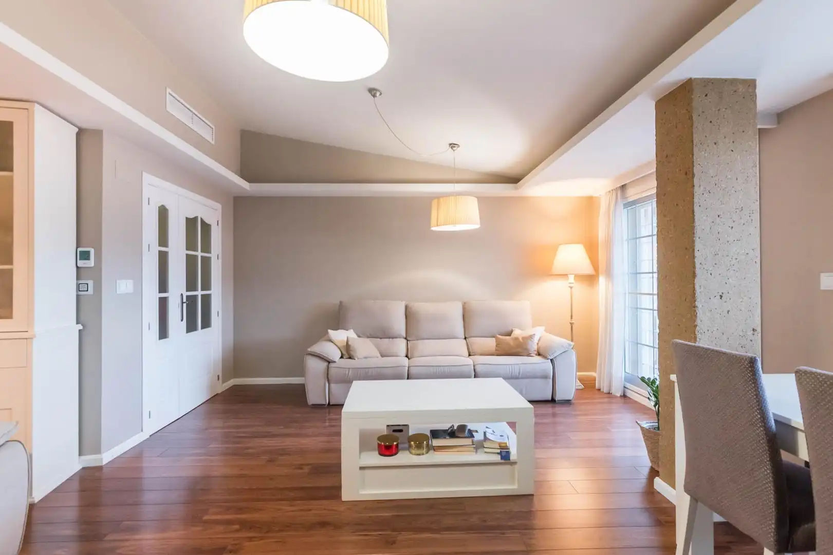 Living room of Attic for sale in Murcia  with Heating, Parquet flooring and Terrace