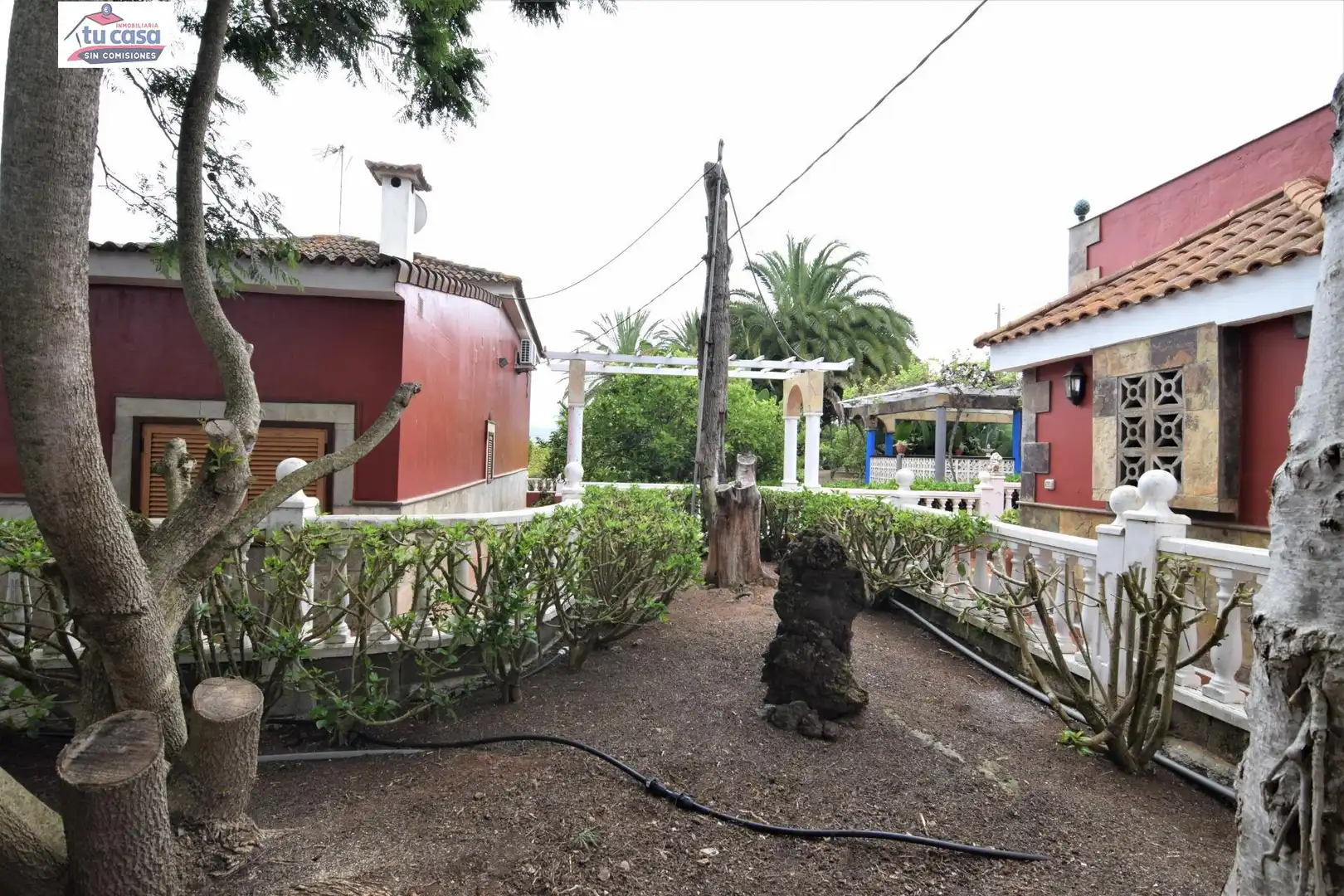Garden of Houses for sale in Santa María de Guía de Gran Canaria  with Air Conditioner, Heating and Private garden