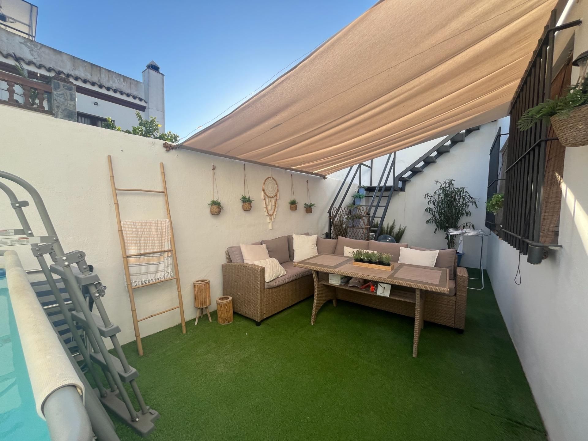 Terraza de Casa adosada en venta en Jerez de la Frontera con Aire acondicionado y Terraza