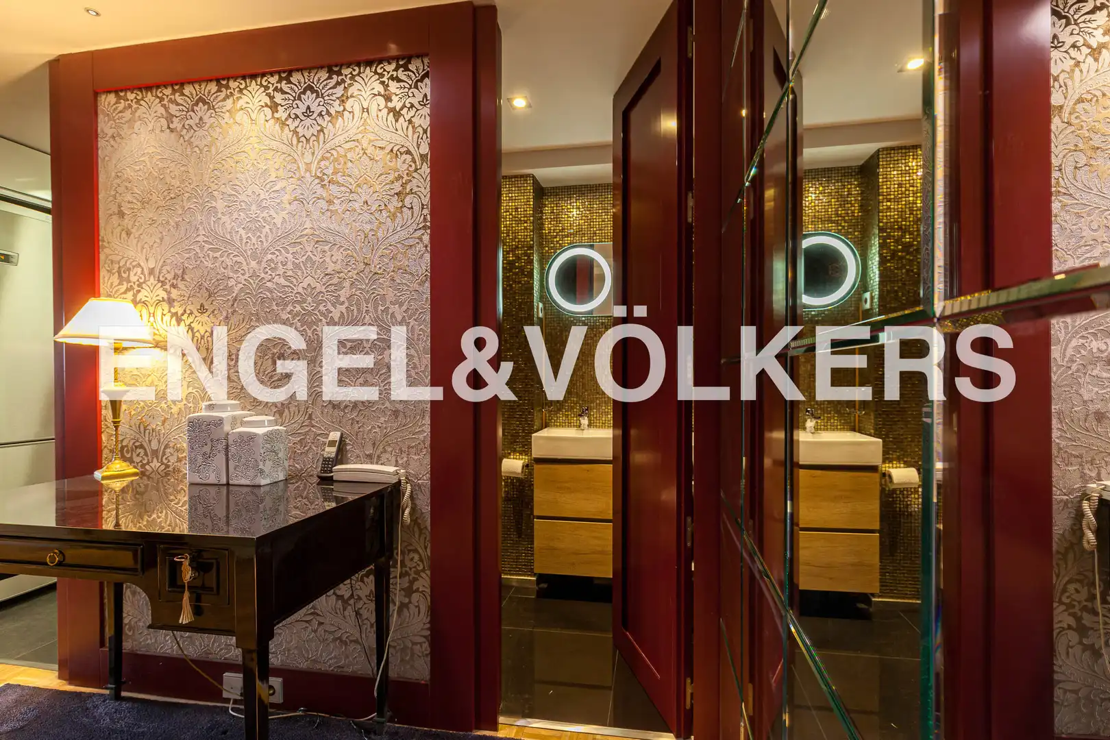 Baño de Piso de alquiler en Madrid con Aire acondicionado, Calefacción y Parquet