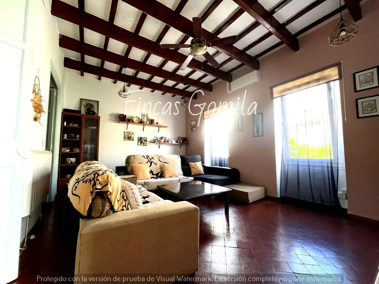 Sala de estar de Finca rústica en venta en Es Castell