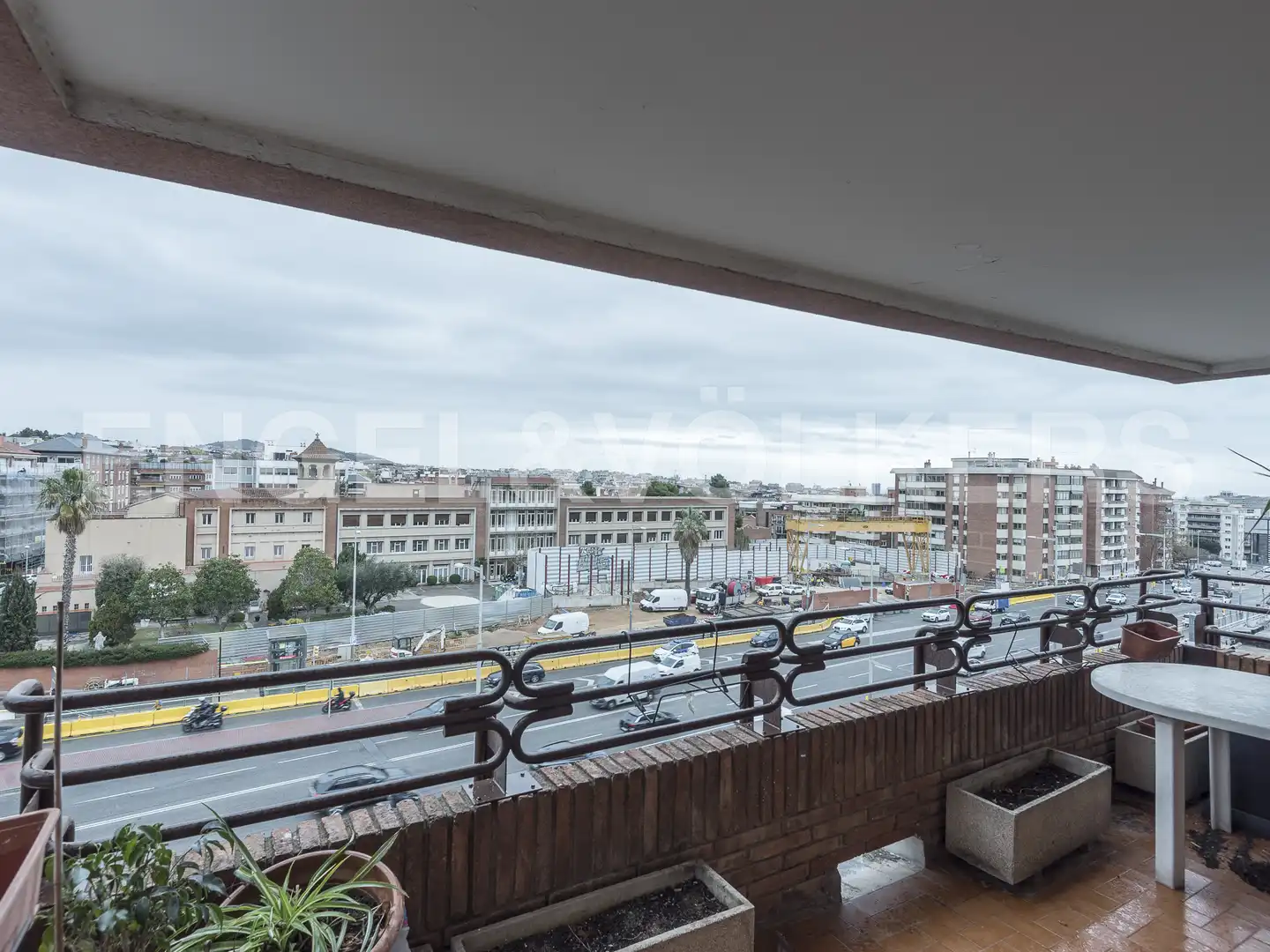 Balcony of Flat for rent in Barcelona  with Air Conditioner, Heating and Parquet flooring