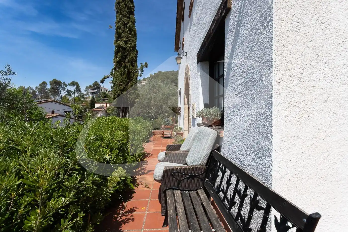 Terraza de Casa o chalet en venta en Castellar del Vallès con Calefacción, Jardín privado y Trastero