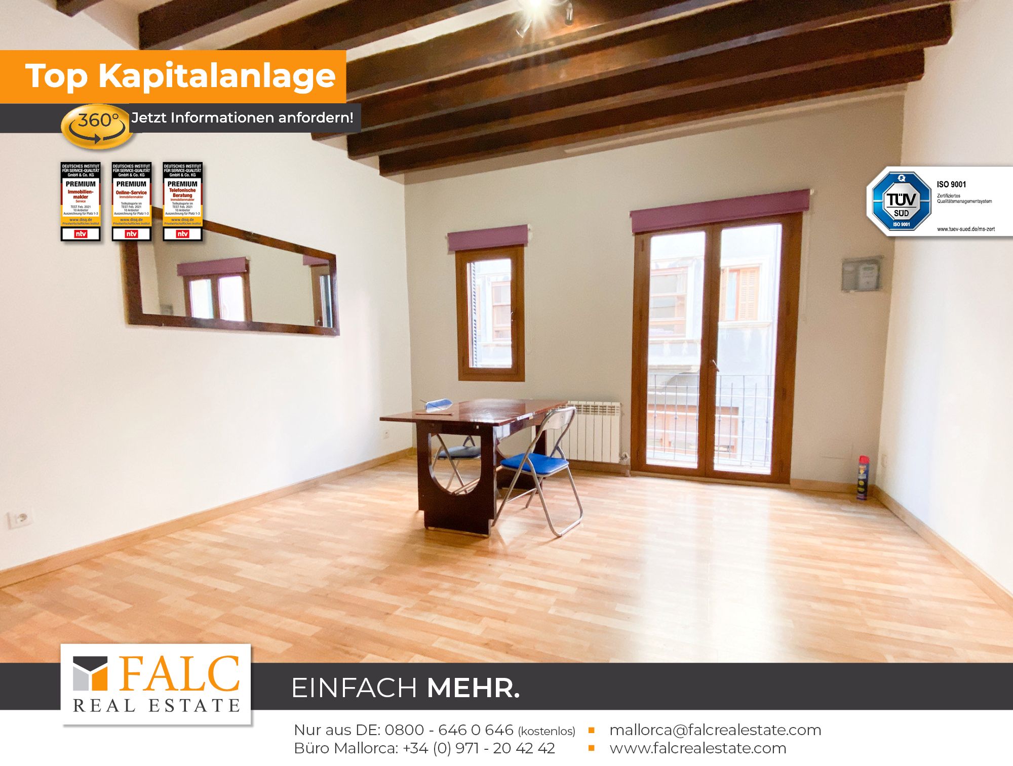 Sala d'estar de Apartament en venda en  Palma de Mallorca