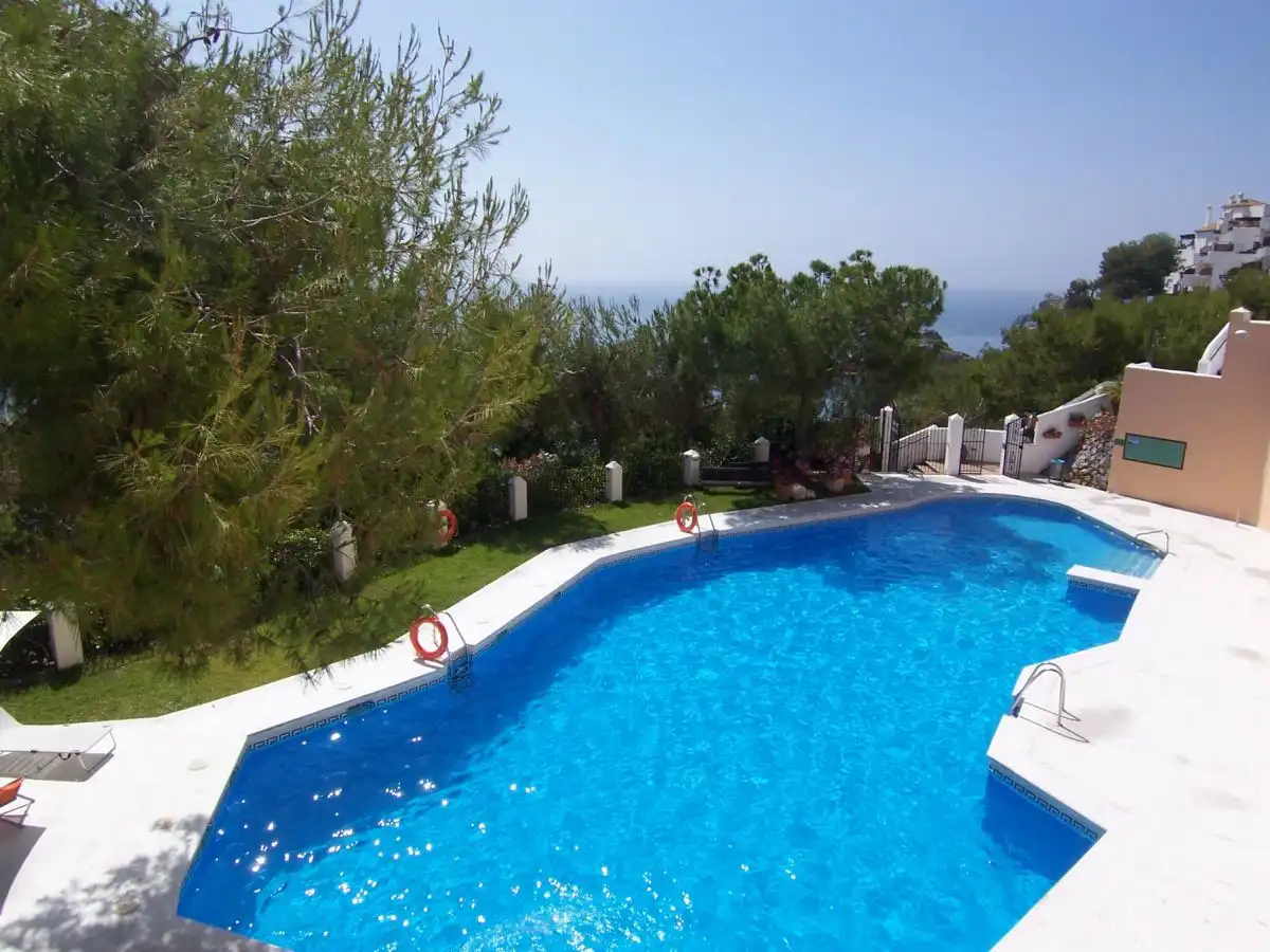 Swimming pool of Apartments for rent in Almuñécar  with Air Conditioner, Heating and Terrace