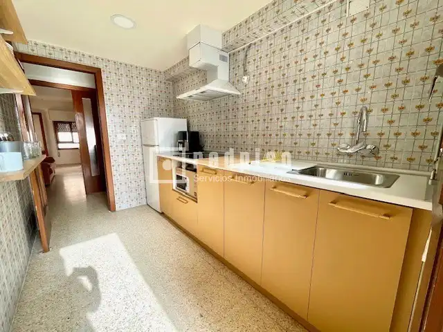 Kitchen of Flat for rent in Castellón de la Plana / Castelló de la Plana  with Terrace and Furnished