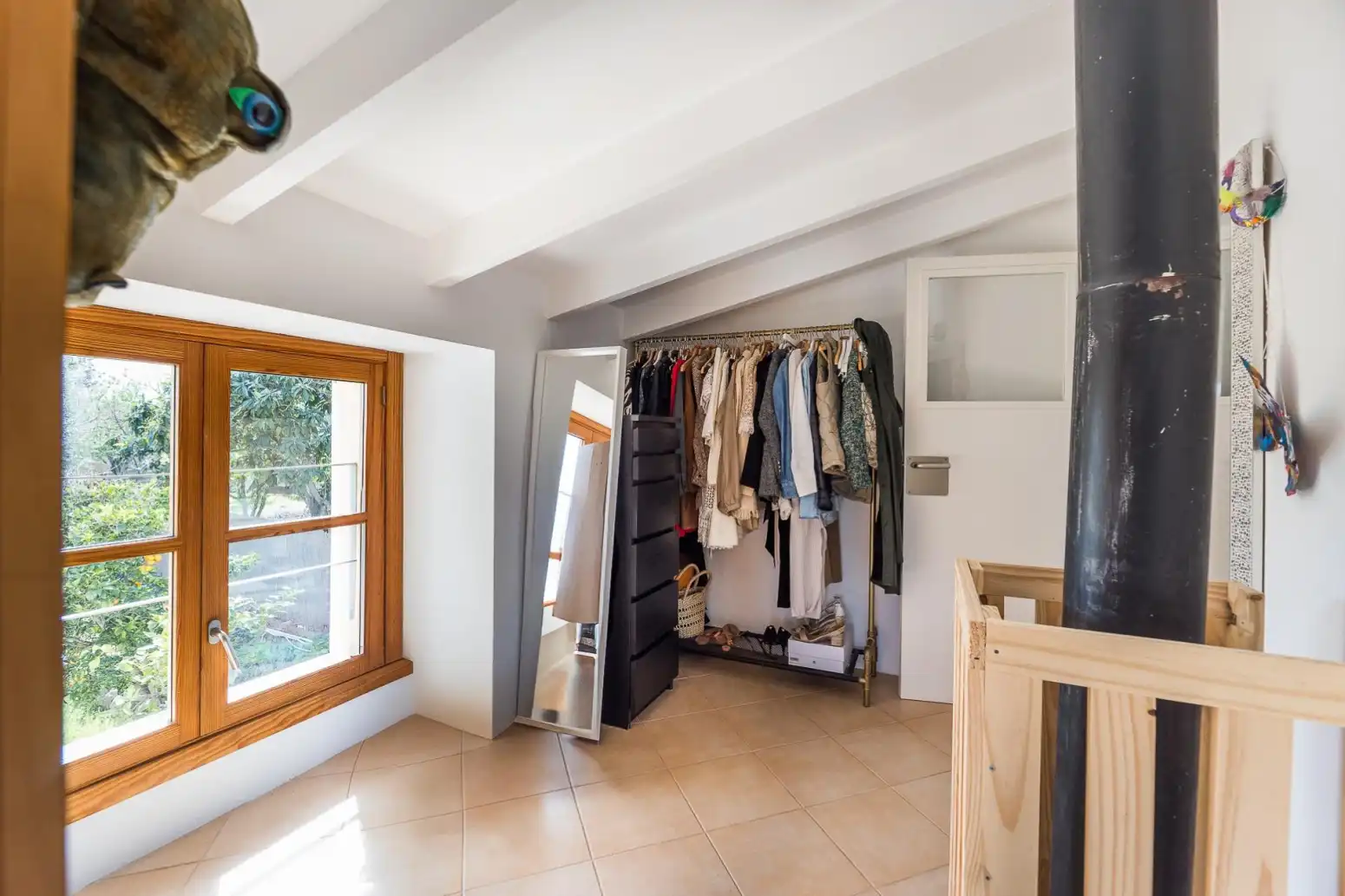 Dormitori de Casa o xalet en venda en  Palma de Mallorca amb Parquet, Terrassa i Traster