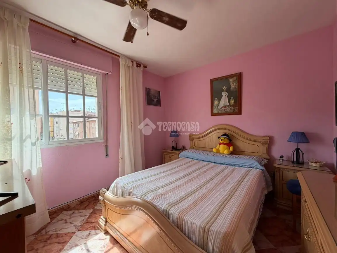 Schlafzimmer von Wohnung zum Verkauf in Málaga mit Heizung, Terrasse und Möbliert