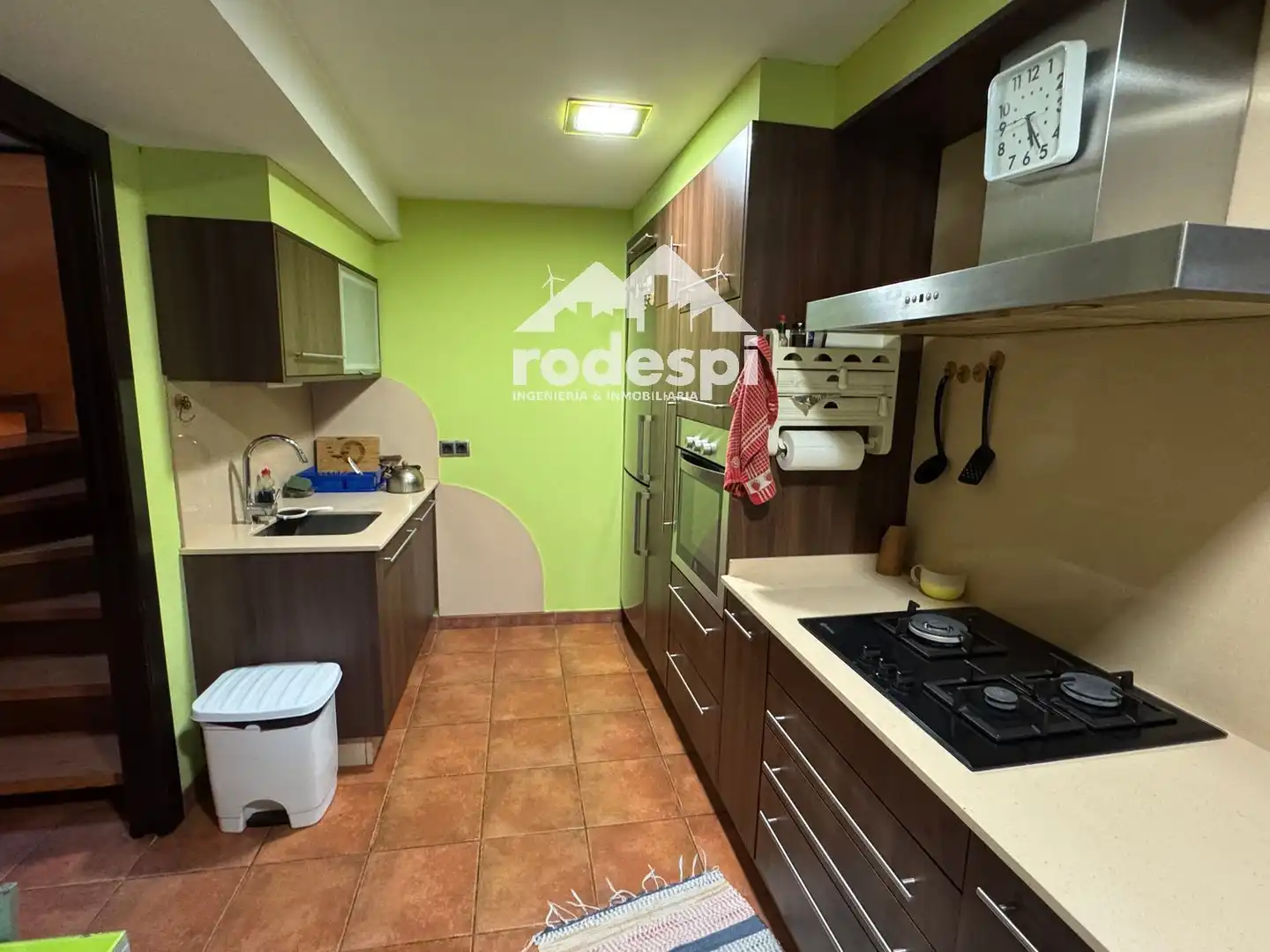 Cocina de Casa o chalet en venta en Crecente con Terraza, Trastero y Amueblado