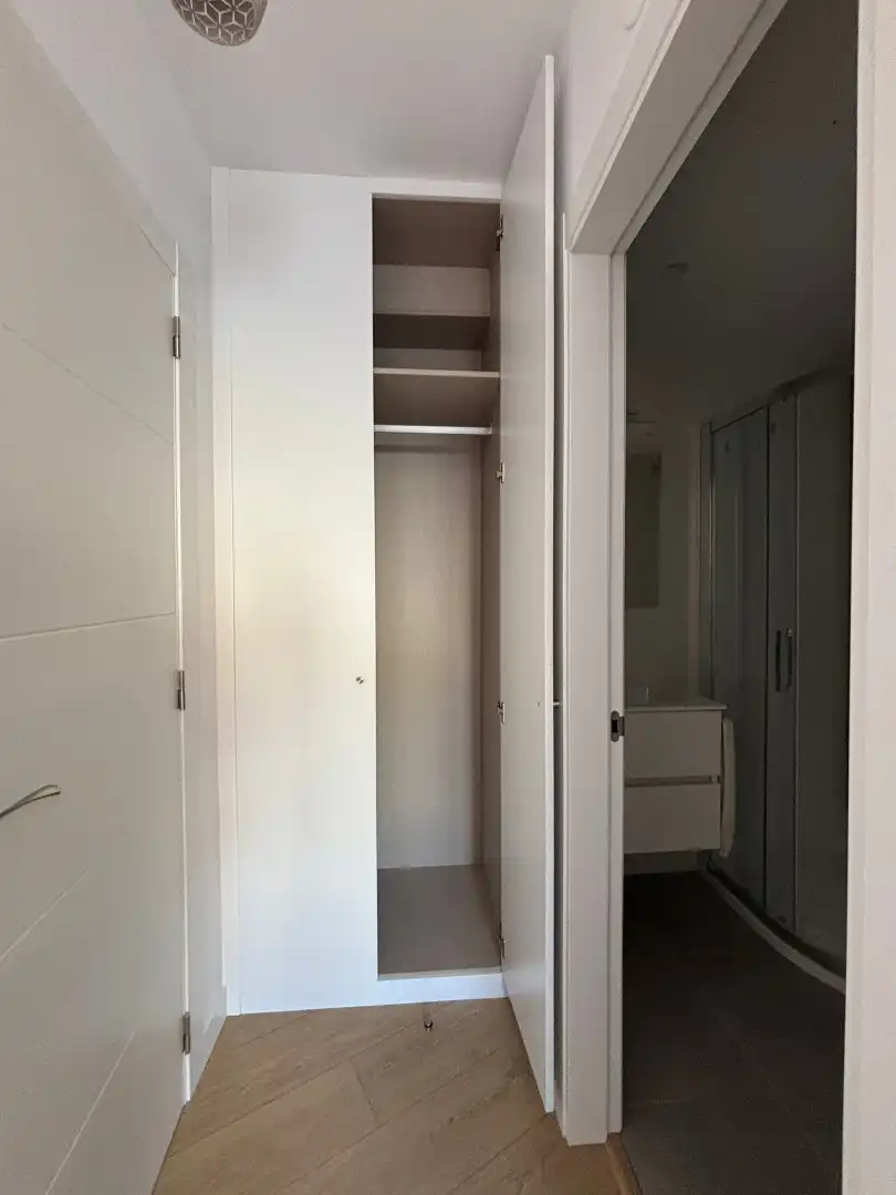 Bedroom of Apartments for rent in Ferrol  with Heating, Storage room and Furnished