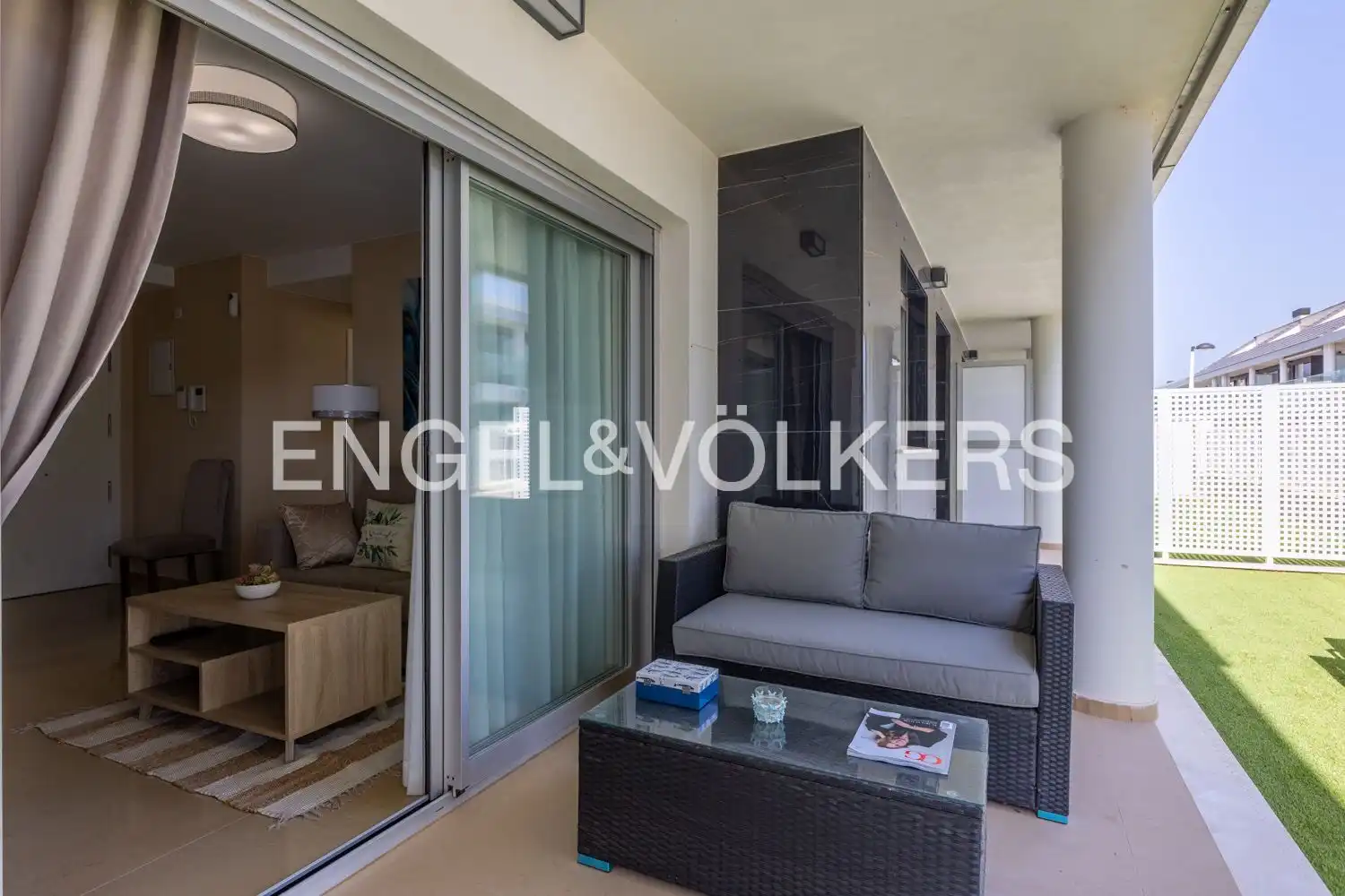 Balcony of Flat for sale in Cabanes  with Air Conditioner, Heating and Private garden
