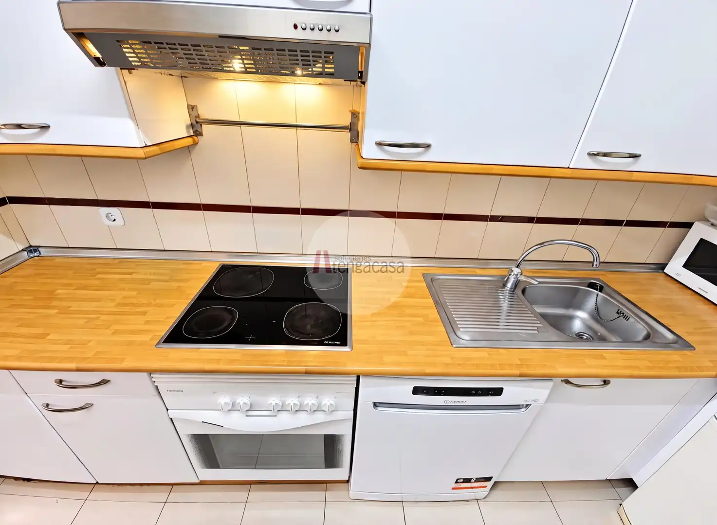 Küche von Wohnungen zur Miete in Barrio de Salamanca