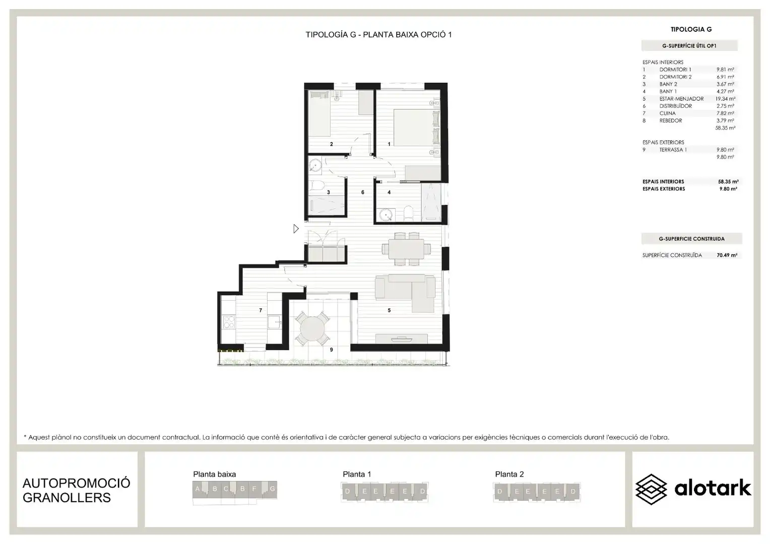 Wohnung mit Terrasse zum Verkauf in Carrer Margarida Xirgu 4, imagen 11