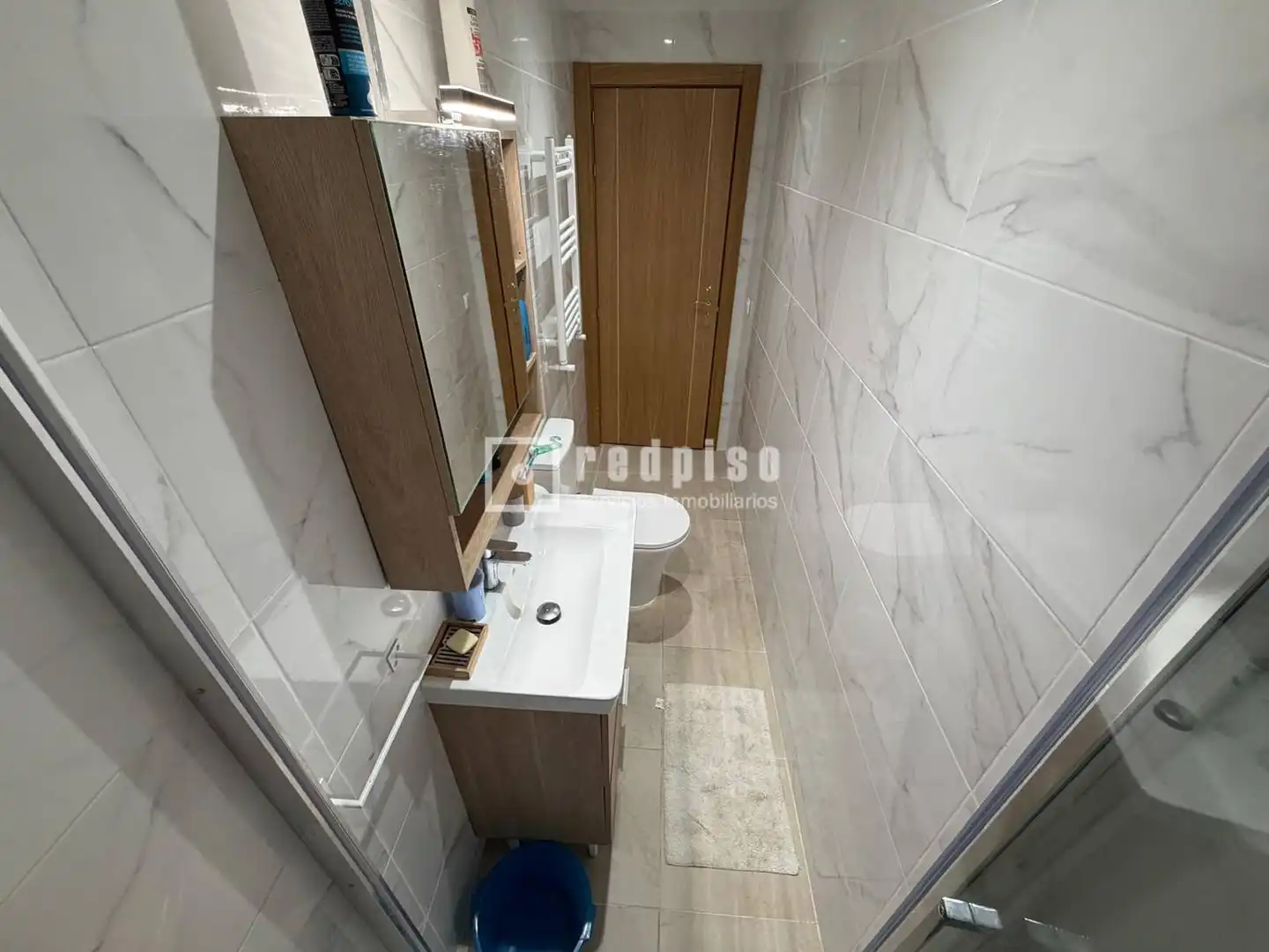 Badezimmer von Wohnung zur Miete in Madrid mit Heizung und Terrasse