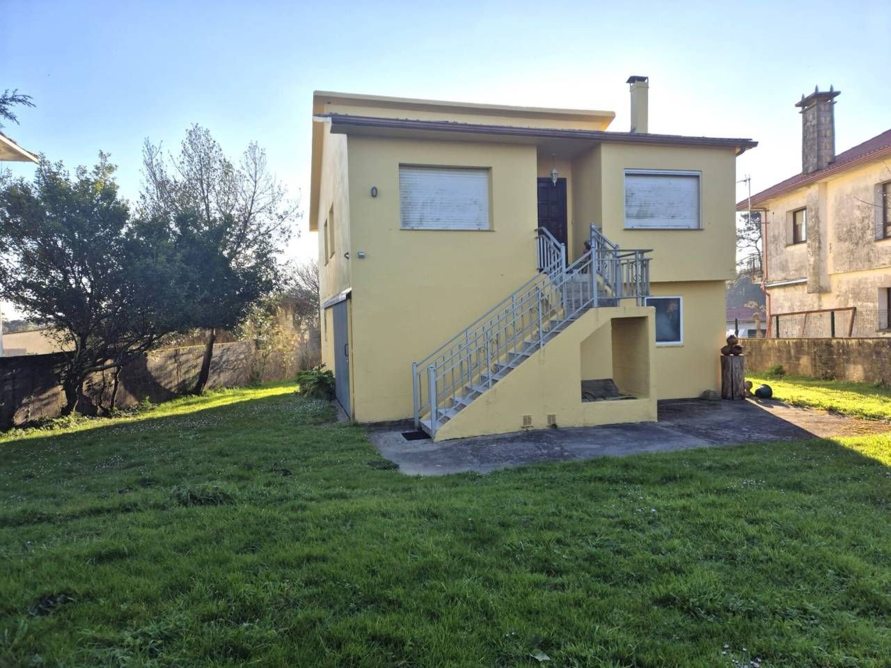 Exterior view of House or chalet for sale in Vilasantar  with Private garden and Furnished