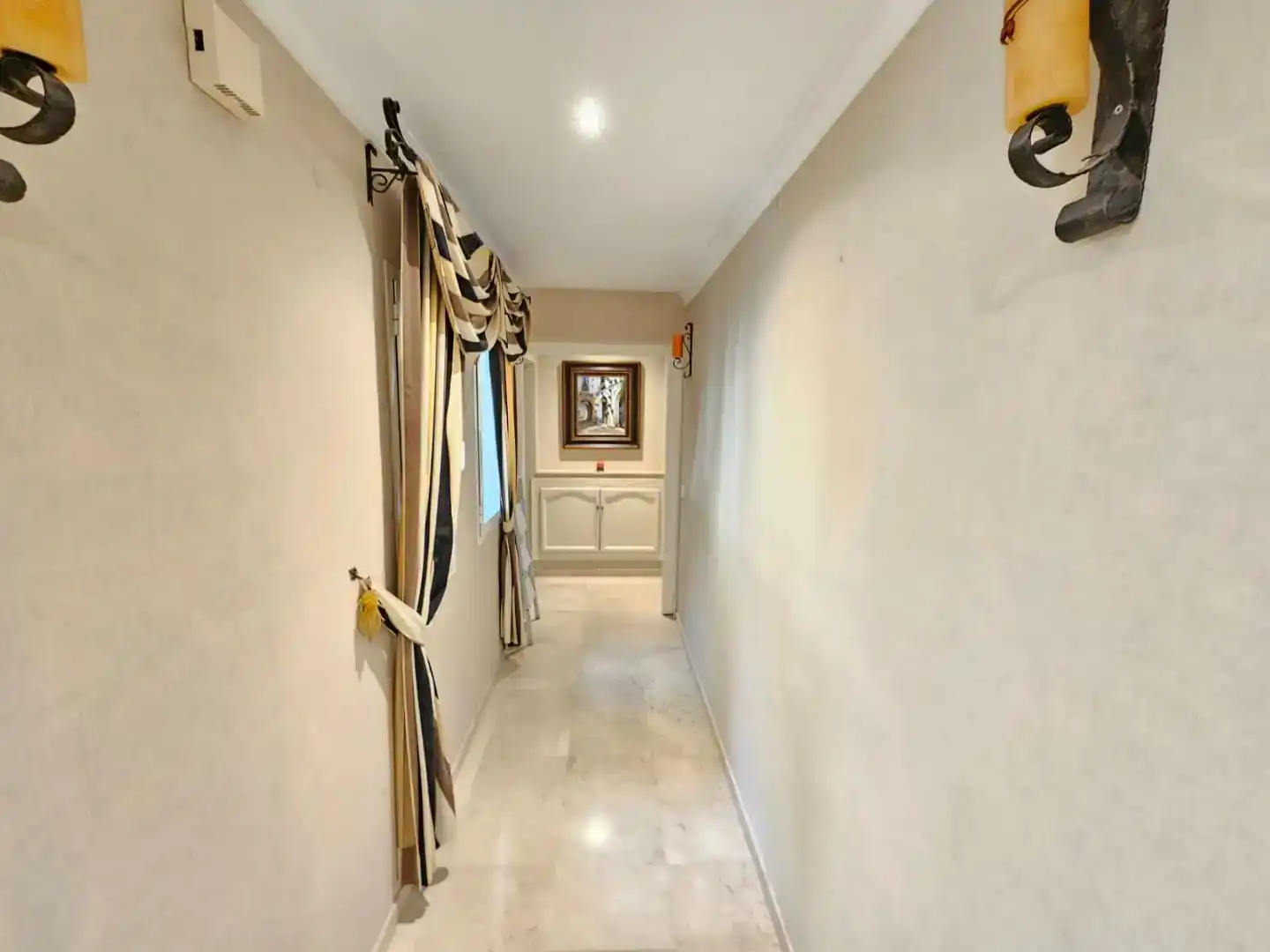 Wohnung zur Miete in Mijas mit Klimaanlage, Privatgarten und Parkett