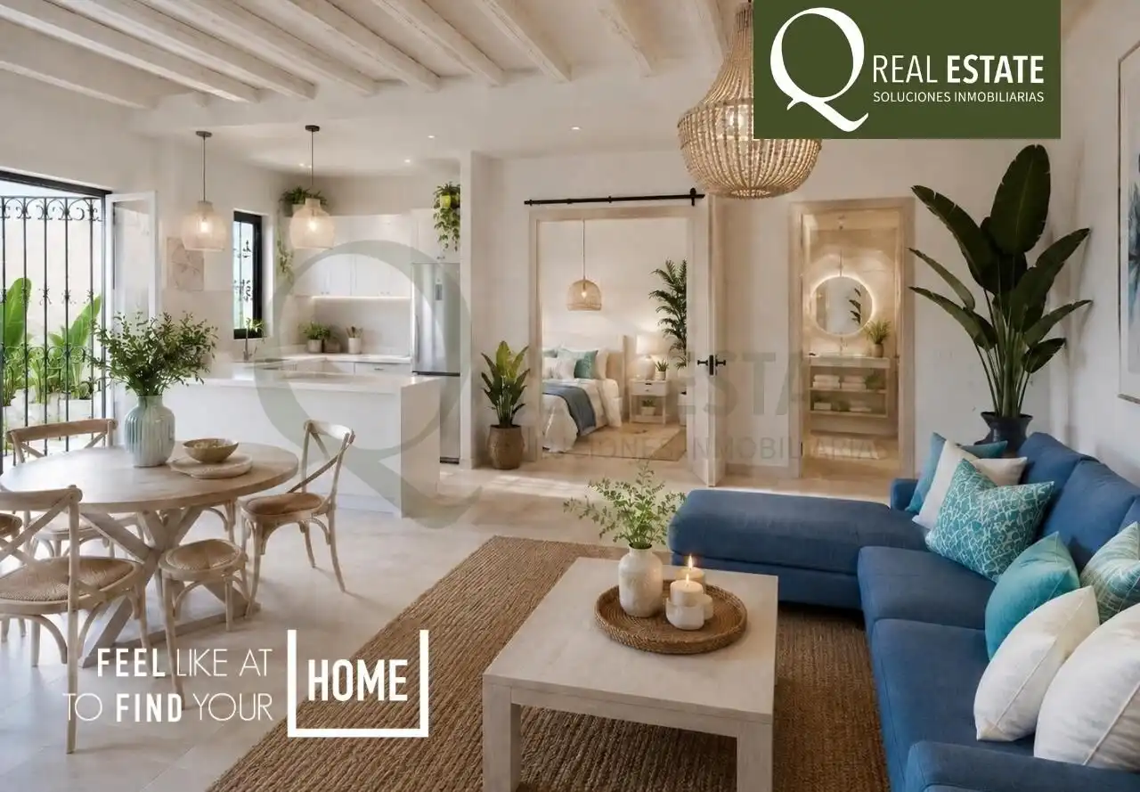 Sala de estar de Piso en venta en Villajoyosa / La Vila Joiosa