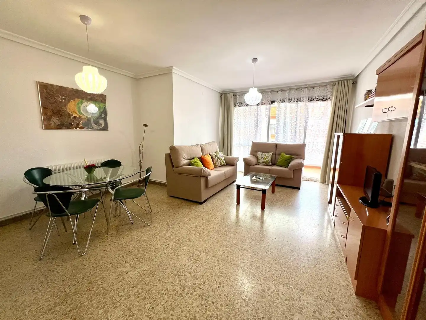 Sala de estar de Piso en venta en Plasencia con Calefacción y Terraza