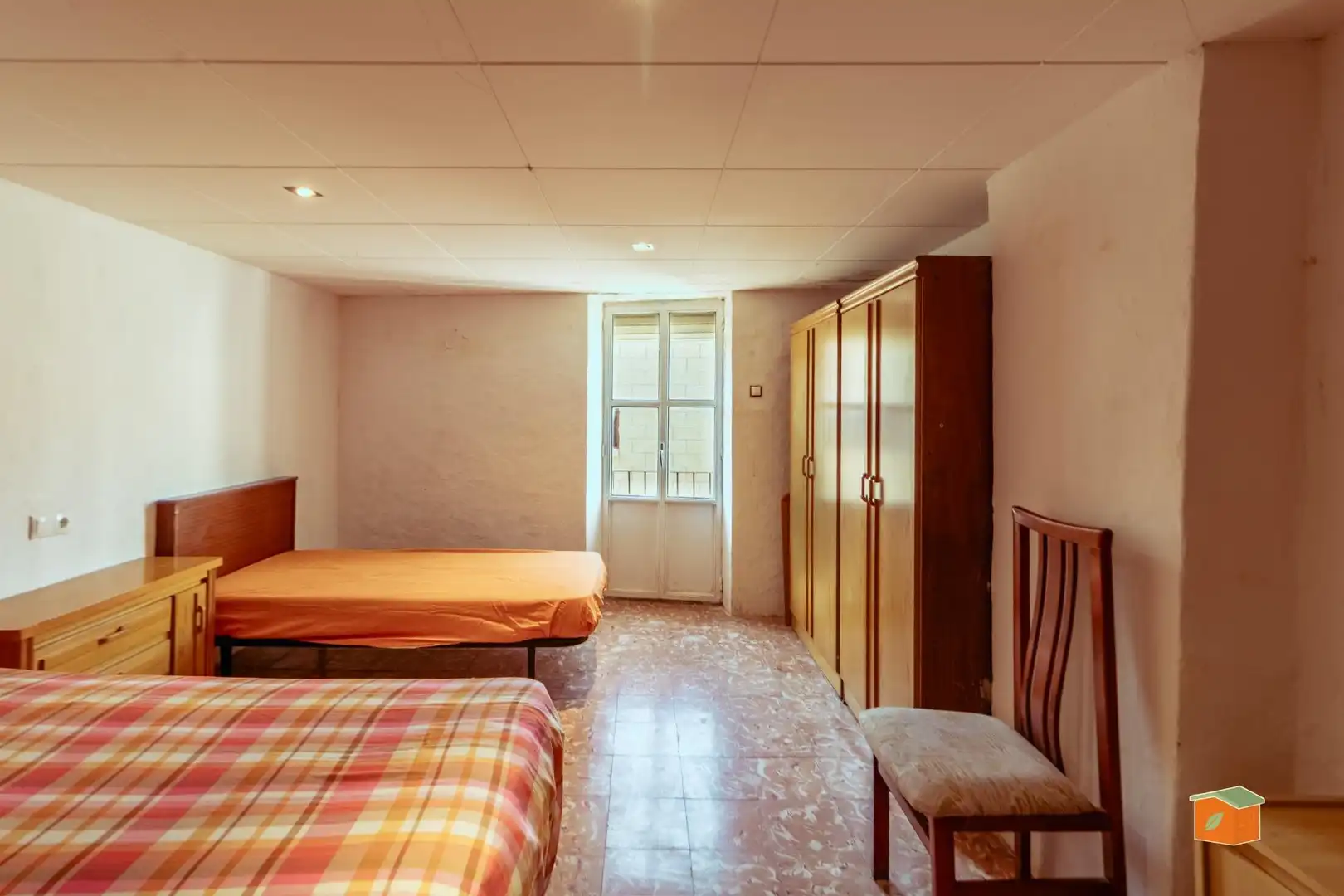 Bedroom of Houses for sale in Santa Bàrbara  with Terrace, Storage room and Furnished