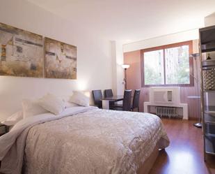 Bedroom of Study to share in  Madrid Capital  with Air Conditioner and Terrace