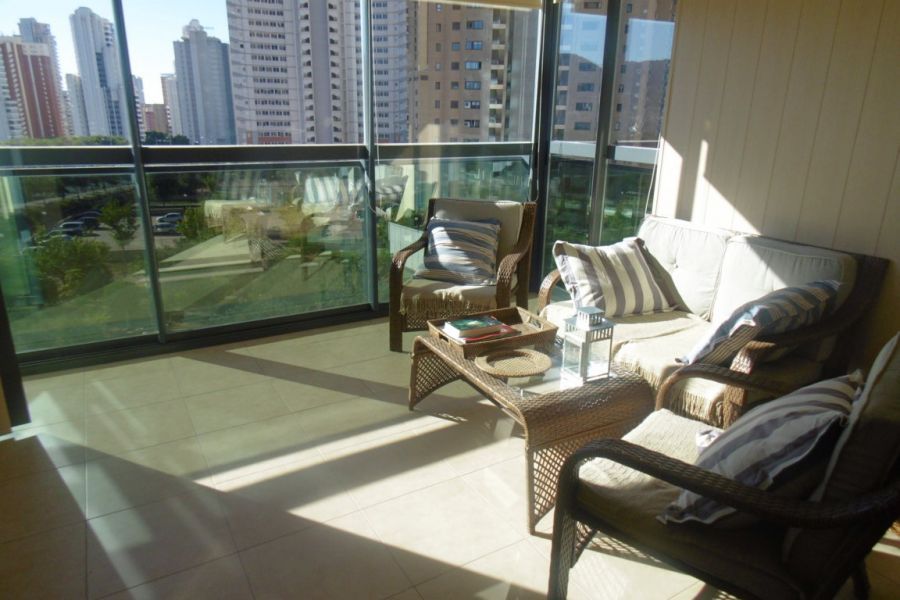 Terraza de Apartamento en venta en Benidorm con Aire acondicionado, Calefacción y Terraza