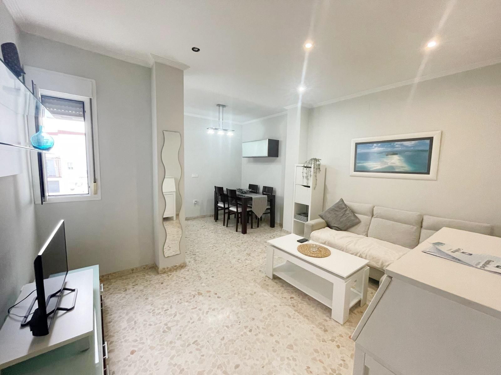 Sala d'estar de Pis en venda en  Huelva Capital amb Aire condicionat i Traster