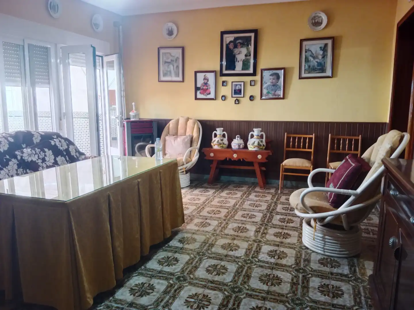 Dining room of Detached homes for sale in Villanueva de la Reina  with Air Conditioner and Balcony