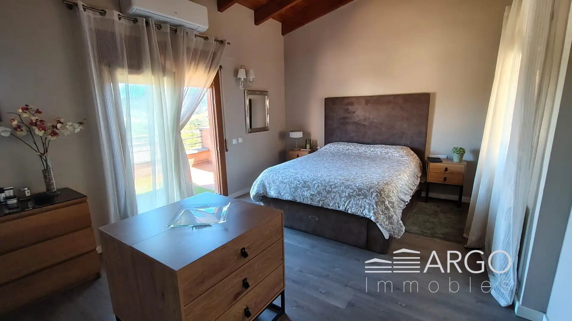 Habitación de Casa o chalet en venta en Vallromanes con Aire acondicionado, Calefacción y Jardín privado