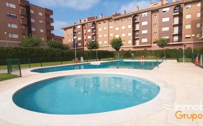 Swimming pool of Single-family semi-detached for sale in Santo Domingo de la Calzada  with Heating, Private garden and Terrace