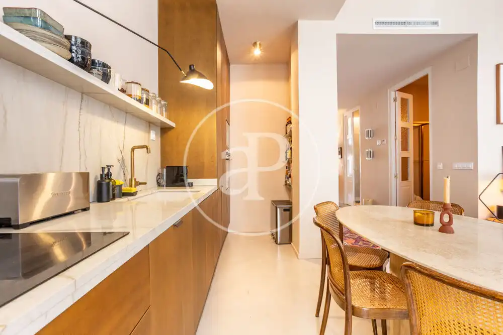 Cocina de Piso de alquiler en Alfafar con Aire acondicionado, Calefacción y Terraza