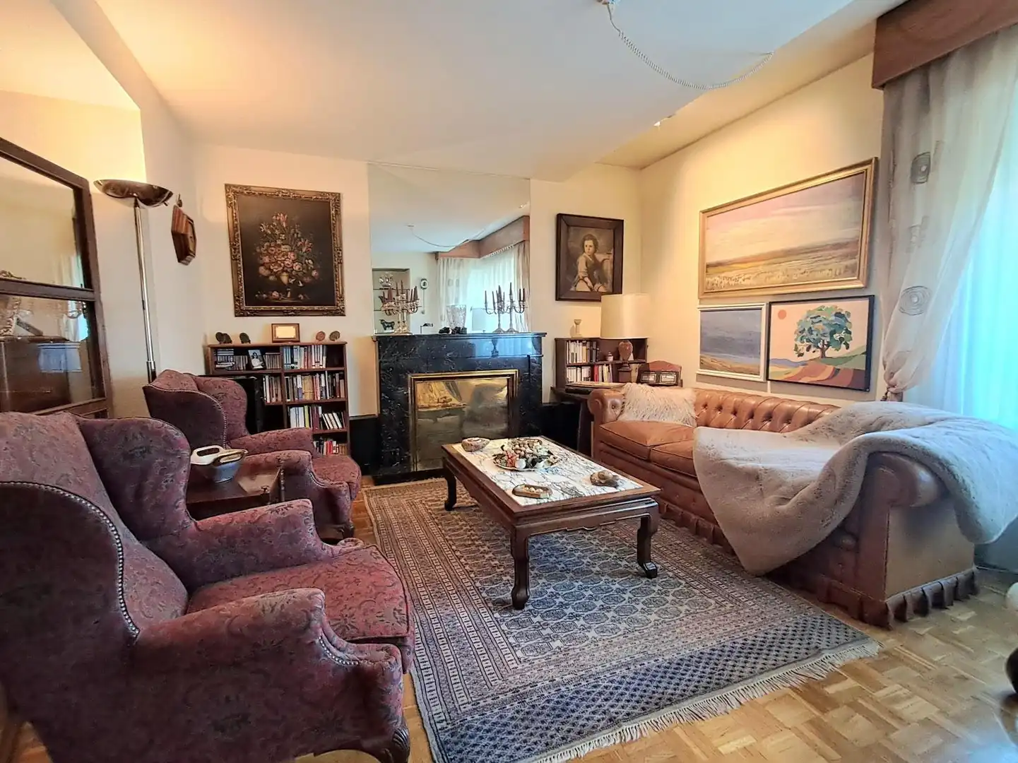 Sala de estar de Piso en venta en Madrid con Aire acondicionado, Calefacción y Terraza