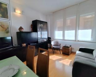 Living room of Flat for sale in  Barcelona Capital  with Air Conditioner, Heating and Parquet flooring