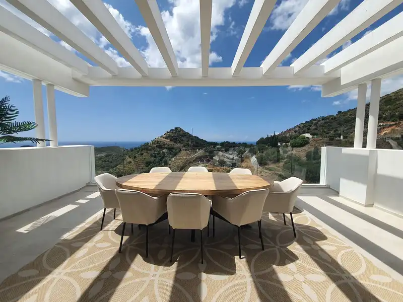 Penthouse mit Pool zum Verkauf in Ojén pueblo, imagen 2