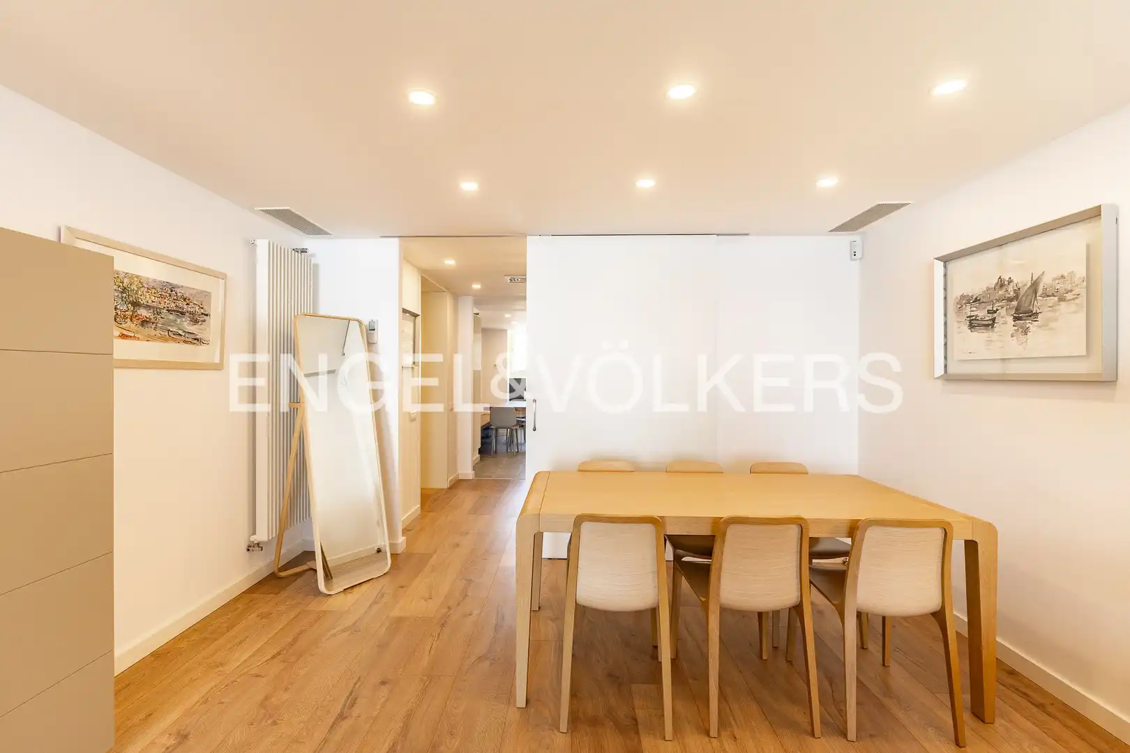 Comedor de Piso en venta en Caldes d'Estrac con Aire acondicionado, Calefacción y Jardín privado