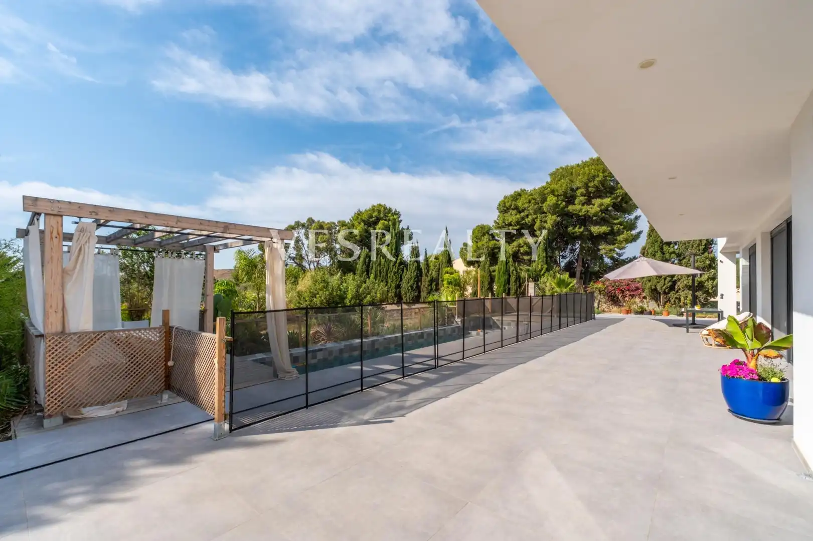 Terraza de Casa o chalet de alquiler en Alicante / Alacant con Aire acondicionado, Calefacción y Terraza