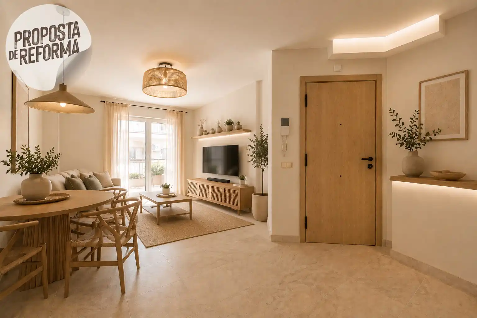 Living room of Duplexes for sale in Esplugues de Llobregat  with Heating and Terrace