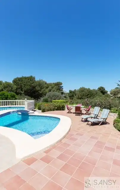 Jardí de Casa o xalet de lloguer en Jávea / Xàbia amb Calefacció, Piscina i Moblat