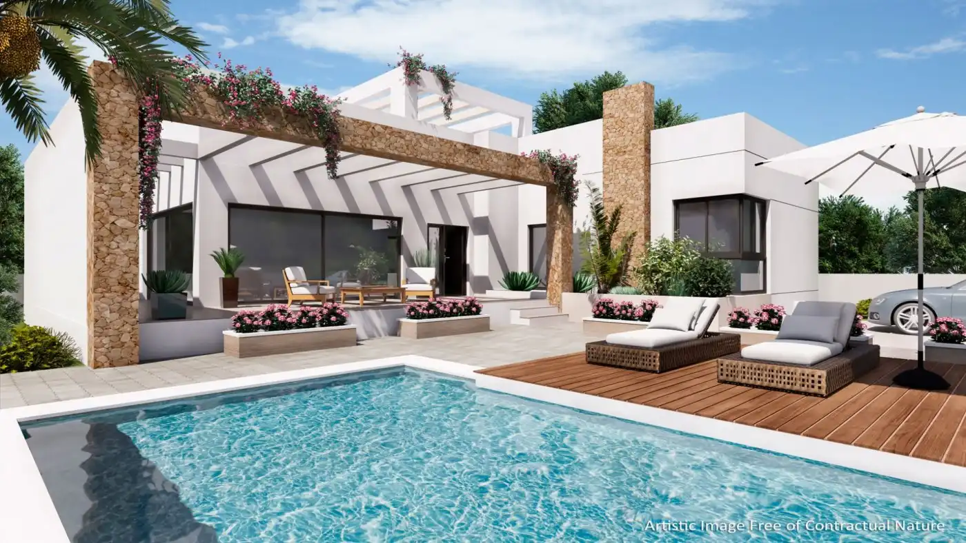 Terraza de Casa o chalet en venta en Rojales con Aire acondicionado, Calefacción y Jardín privado