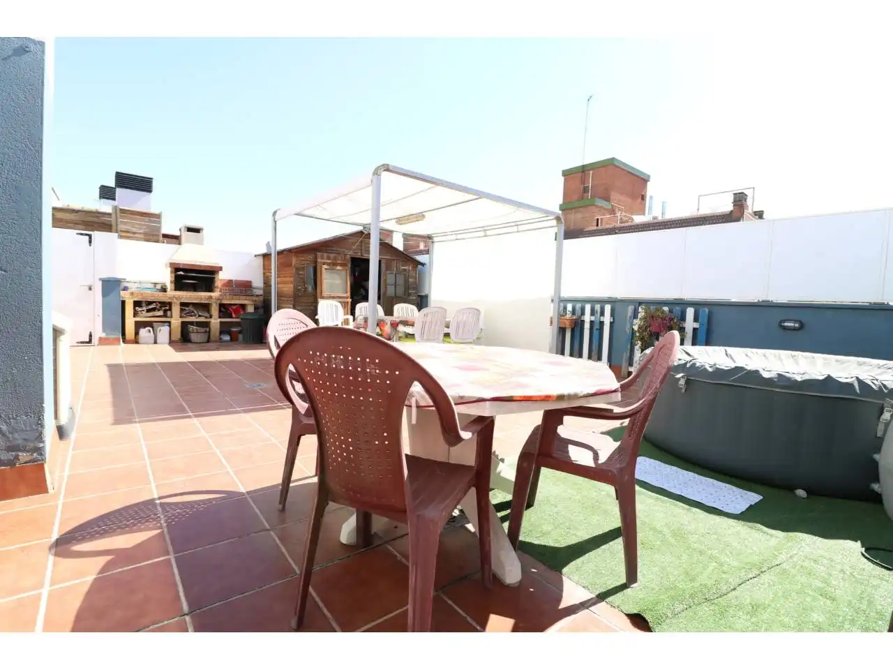 Terrasse von Dachboden zum Verkauf in Montcada i Reixac mit Klimaanlage, Heizung und Parkett