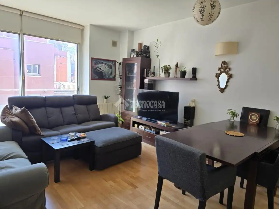 Sala d'estar de Pis en venda en Barcelona amb Aire condicionat, Calefacció i Terrassa