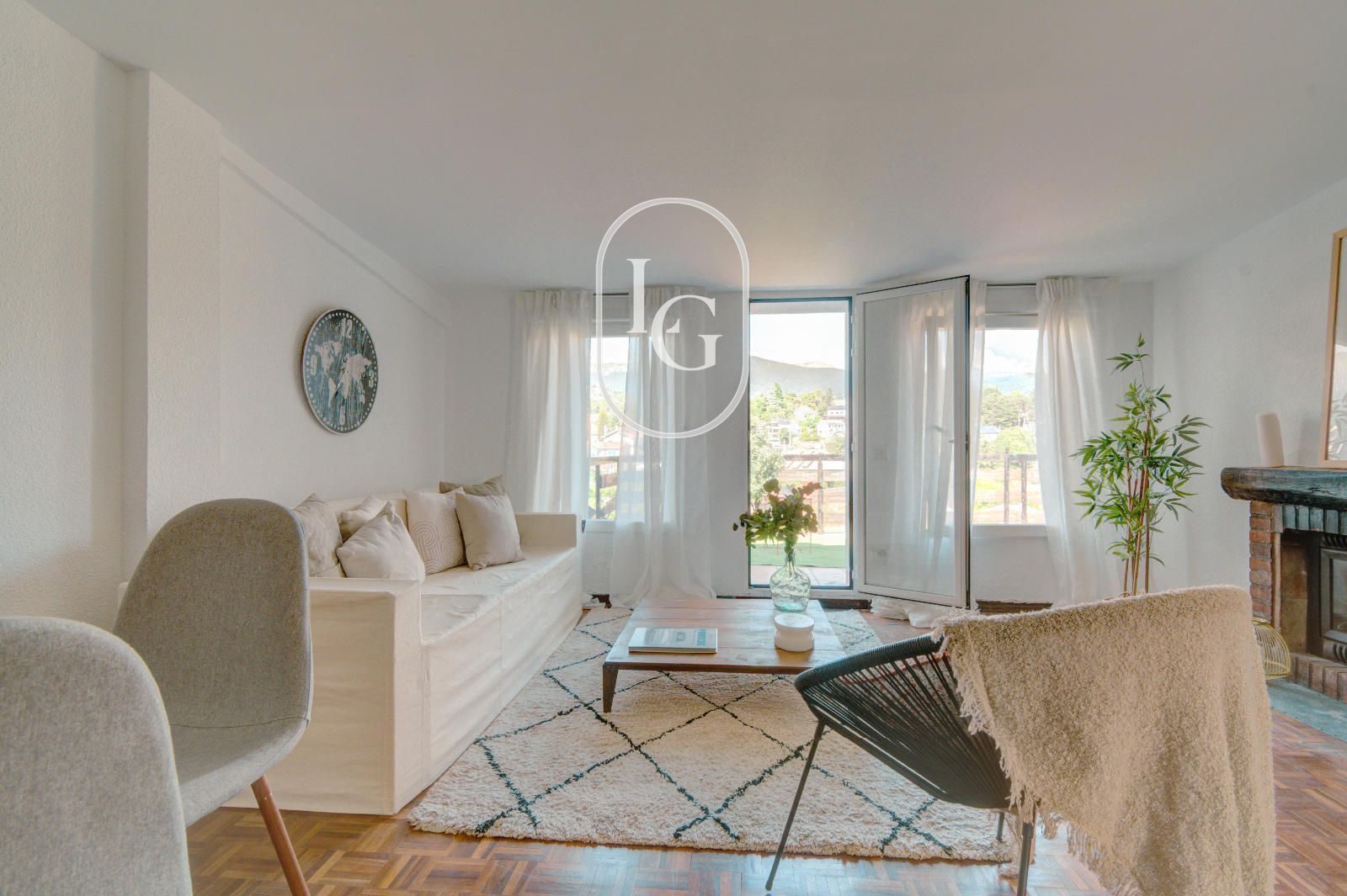Bedroom of Attic for sale in Cercedilla  with Heating, Terrace and Swimming Pool