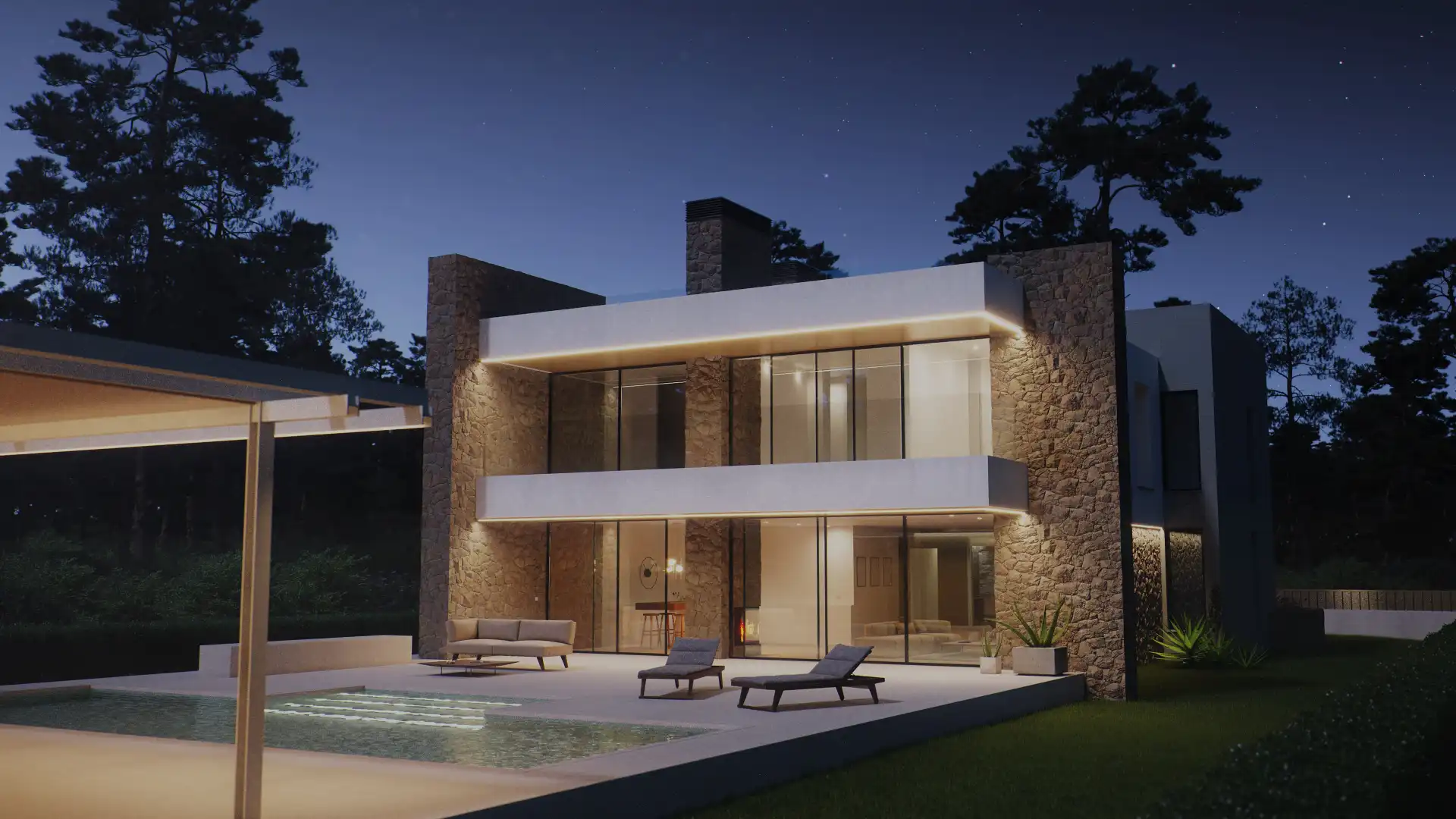 Außenansicht von Haus oder Chalet zum Verkauf in Pollença mit Klimaanlage, Heizung und Privatgarten